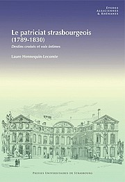 Couverture Le Patriciat strasbourgeois