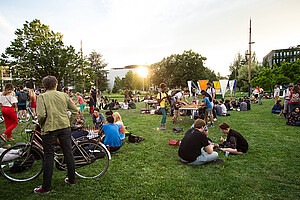 Lors de la première édition du campus alternatif Lors de la première édition du campus alternatif
